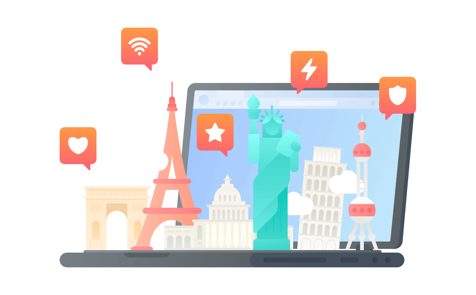 外国网络连接到中国的vpn - 天空乐享